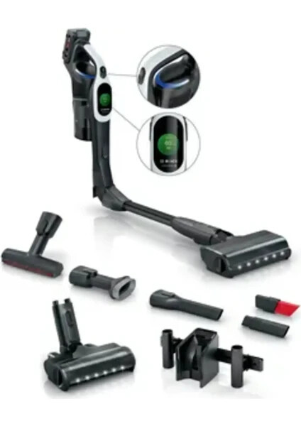 BCS1041WAC Şarjlı Süpürge Unlimited 10 Beyaz