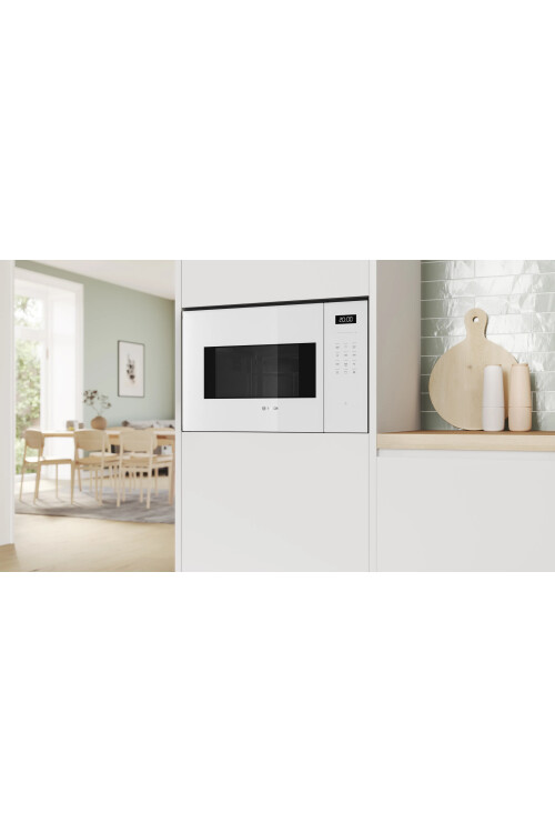 BEL554MW2  Serie 6 Ankastre Mikrodalga, Izgara Fonksiyonlu 59 x 38 cm Beyaz
