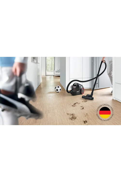 BGC21POW1 Serie 4 Toz torbasız Süpürge ProPower Siyah