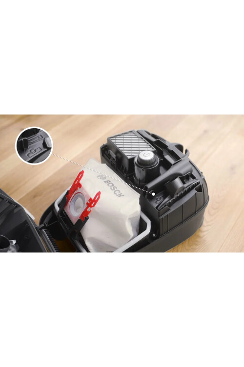 BGL41PET2H Serie 4 Toz torbalı Süpürge ProAnimal Kırmızı