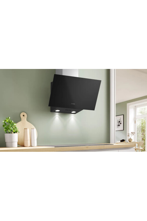 DWK63PJ61T Serie 2 Duvar Tipi Davlumbaz 60 cm Siyah Cam, Siyah