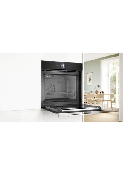 HBG7563B1 Serie 8 Ankastre Fırın 60 x 60 cm Siyah