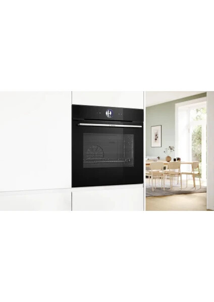 HBG7563B1 Serie 8 Ankastre Fırın 60 x 60 cm Siyah