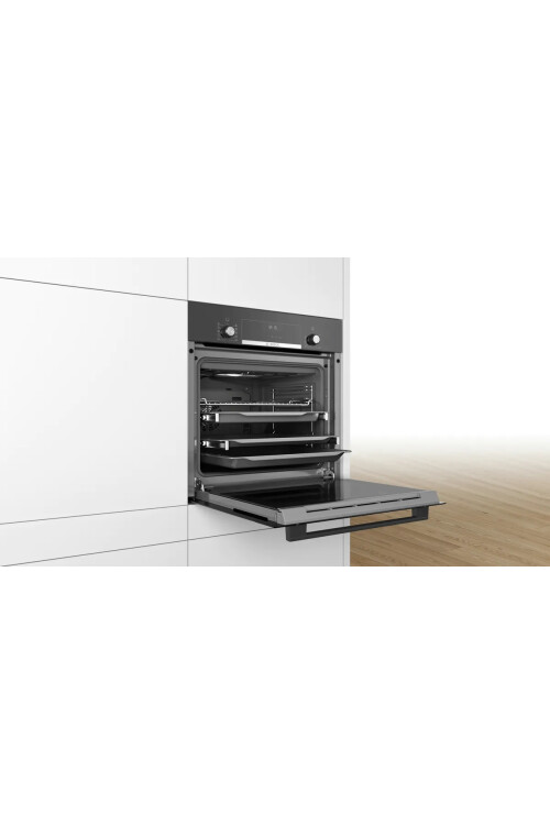 HBJ558YB5T Serie 6 Ankastre Fırın 60 x 60 cm Siyah