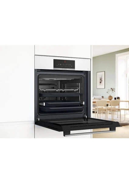 HBJ559EW6T Serie 6 Ankastre Fırın 60 x 60 cm Beyaz