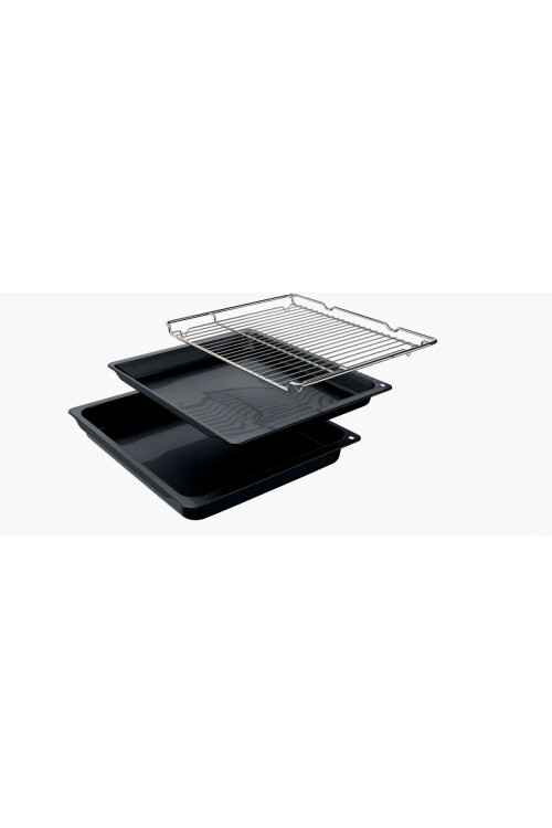 HUA717BR0T Serie 4 Buhar Destekli Ankastre Fırın 60 x 60 cm Inox