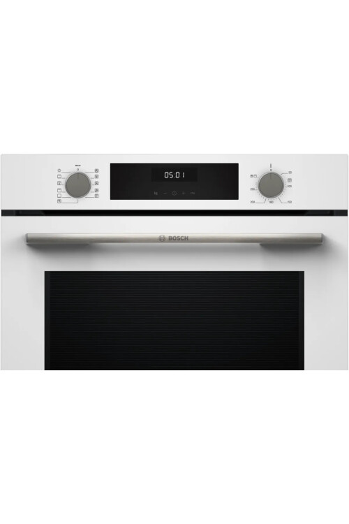 HUA717BV0 Serie 4 Buhar Destekli Ankastre Fırın 60 x 60 cm Beyaz