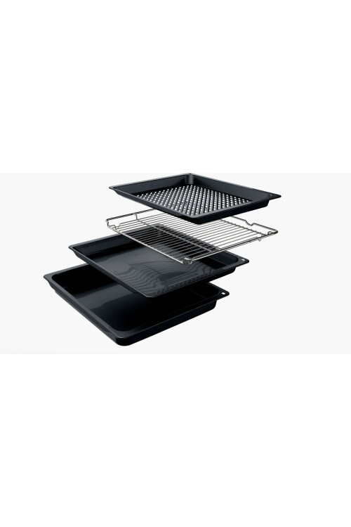 HUA736EV0T Serie 4 Buhar Destekli Ankastre Fırın 60 x 60 cm Beyaz