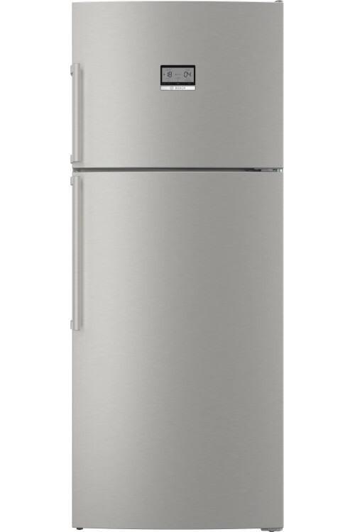 KDN76AIE1N  Serie 6 Üstten Donduruculu Buzdolabı 186 x 75 cm Kolay temizlenebilir Inox, Total No Frost