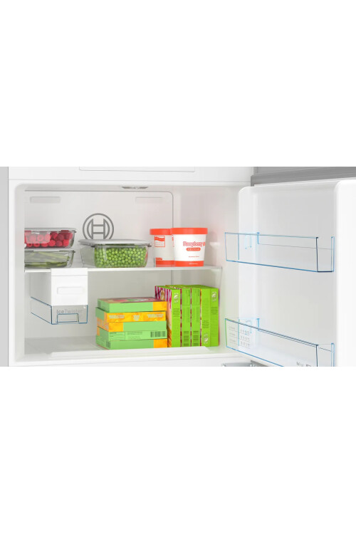 KDN76AIE1N  Serie 6 Üstten Donduruculu Buzdolabı 186 x 75 cm Kolay temizlenebilir Inox, Total No Frost