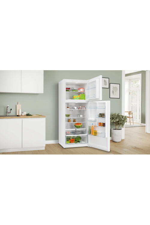 KDN76XWE1N Serie 4 Üstten Donduruculu Buzdolabı 186 x 75 cm Beyaz, Total No Frost