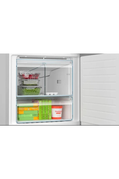 KGN55CIE0N Serie 4 Alttan Donduruculu Buzdolabı 186 x 70 cm Kolay temizlenebilir Inox