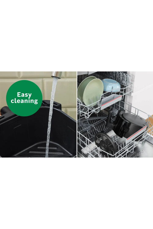 MAF240B0 AİR FRYER  Serie 2 Sıcak Hava Fritözü Siyah