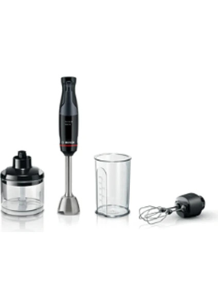 MSM4B624 Serie 4 El Blenderı ErgoMaster 1000 W Siyah, Antrasit