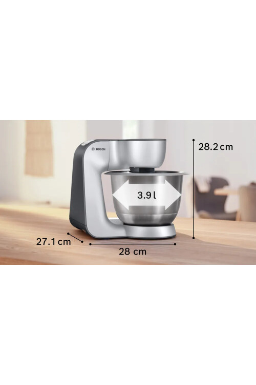 MUM58359 Serie 4 Mutfak Makinesi MUM 5 1000 W Gümüş