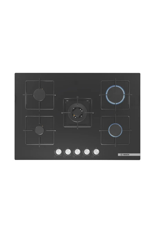 PNQ7B6O12O Serie 4 Gazlı Ocak 75 cm Sert cam, Siyah