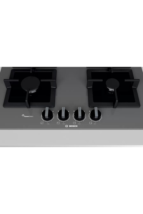 PPP6A9B20 Serie 6 Gazlı Ocak 60 cm Sert cam, Antrasit gri