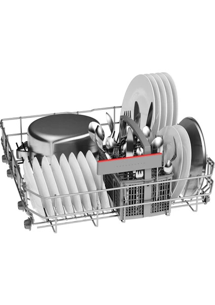 SMS4IKC62T Serie 4 Solo Bulaşık Makinesi 60 cm Brushed black steel anti-fingerprint