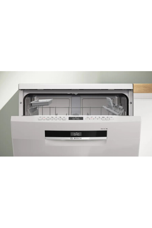 SMS6EKW63T Serie 6 Solo Bulaşık Makinesi 60 cm Beyaz