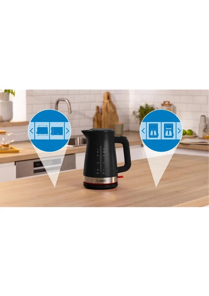 TWK4M223 Kettle MyMoment 1.7 l Siyah