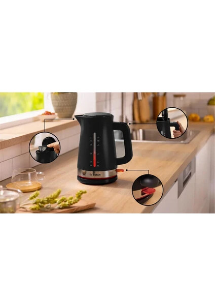 TWK4M223 Kettle MyMoment 1.7 l Siyah