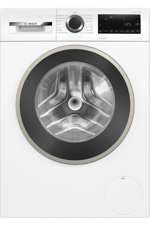 WGA25202TR Serie 4 Çamaşır Makinesi 10 kg 1200 dev./dak., Beyaz