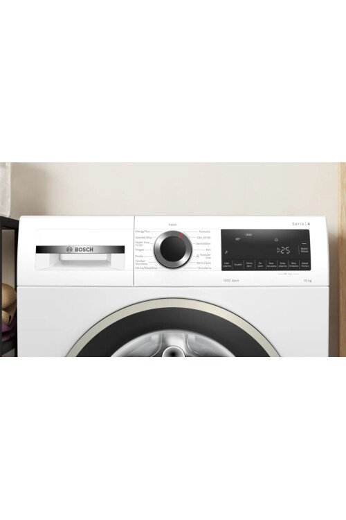 WGA25202TR Serie 4 Çamaşır Makinesi 10 kg 1200 dev./dak., Beyaz