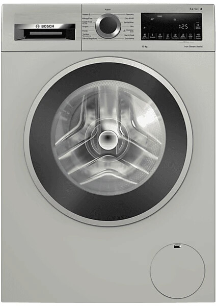 WGA252ZXTR Serie 4 Çamaşır Makinesi 10 kg 1200 dev./dak., Gümüş