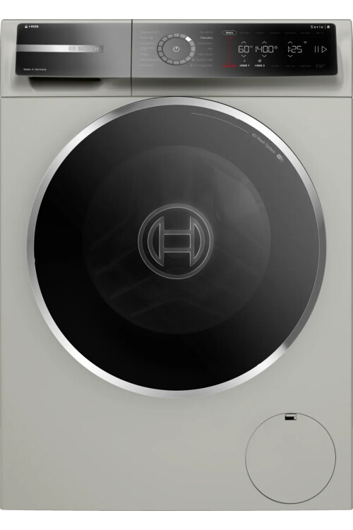 WGB254ASTR Serie 8 Çamaşır Makinesi 10 kg 1400 dev./dak., Gümüş