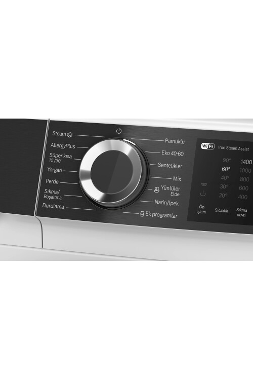 WGK264Z0TR  Serie 6 Çamaşır Makinesi 11 kg maks. 1400 dev./dak.