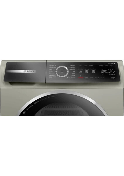 WQB245AXTR  Serie 8 Isı Pompalı Kurutma Makinesi 9 kg Gümüş