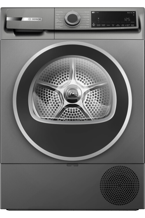 WQJ2520RTR  Serie 6 Isı Pompalı Kurutma Makinesi 10 kg Antrasit