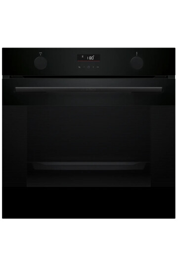 HUA736EA0T Serie 4 Buhar Destekli Ankastre Fırın 60 x 60 cm Siyah