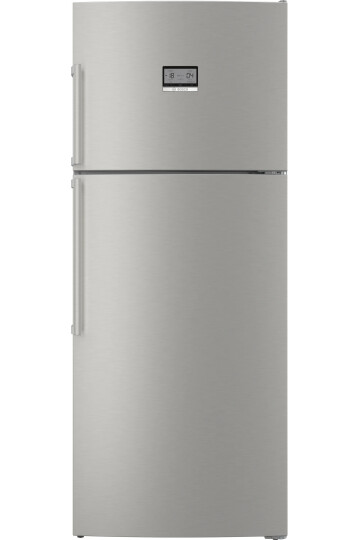 KDN76AIE1N  Serie 6 Üstten Donduruculu Buzdolabı 186 x 75 cm Kolay temizlenebilir Inox, Total No Frost