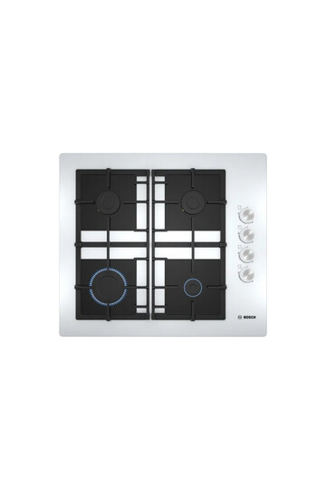 POP6C2O92O Serie 2 Gazlı Ocak 60 cm Sert cam, Beyaz