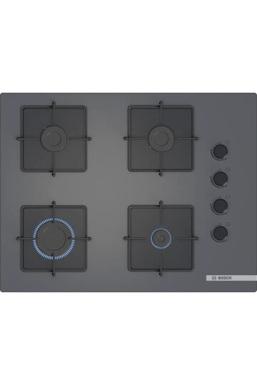 POP7C9P30O Serie 4 Gazlı Ocak 67 cm Sert cam, Antrasit gri