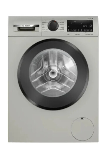 WGA242ZXTR Serie 4 Çamaşır Makinesi 9 kg 1200 dev./dak., Gümüş