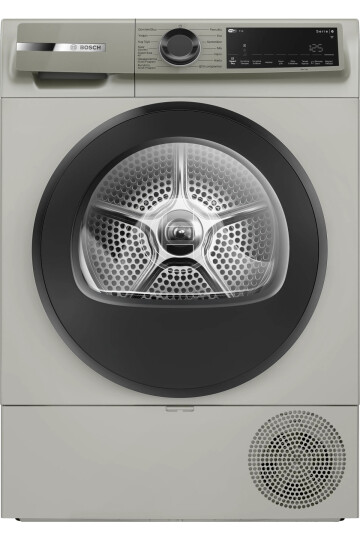 WQJ2420XTR  Serie 6 Isı Pompalı Kurutma Makinesi 9 kg Gümüş