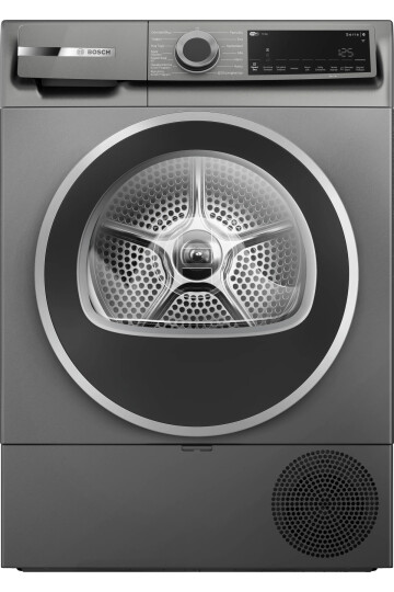 WQJ2520RTR  Serie 6 Isı Pompalı Kurutma Makinesi 10 kg Antrasit