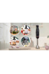 MSM4B654  Serie 4 El Blenderı ErgoMaster 1000 W Siyah, Antrasit