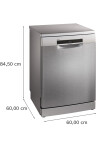 SMS6EMI63T  Serie 6 Solo Bulaşık Makinesi 60 cm Kolay Temizlenebilir Inox