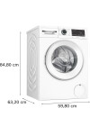 WGA142X2TR  Serie 4 Çamaşır Makinesi 9 kg maks. 1200 dev./dak.