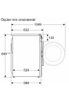 WGA242X3TR  Serie 4 Çamaşır Makinesi 9 kg maks. 1200 dev./dak.